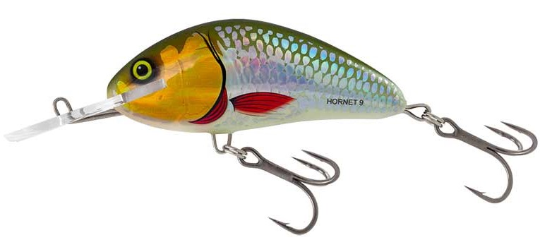 Salmo wobler hornet floating silver holo 9 cm