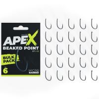 RidgeMonkey Háčiky Ape-X Beaked Point Barbed Bulk Pack 25 ks - 6