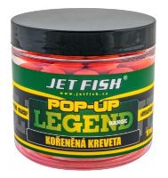 Jet Fish Plávajúce Boilie Pop-Up Legend Range Korenistá Kreveta 16 mm 60 g