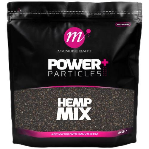 Mainline Ochutený Partikel Power+ Hemp Mix 2 kg Mainline Ochutený Partikel Power+ Hemp Mix 2 kg