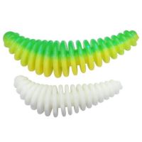 Berkley Gumová Nástraha PowerBait Power Pupa Spring Green White (1)