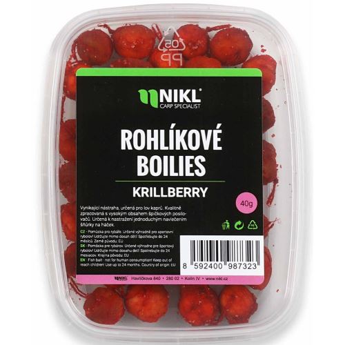 Nikl Rohlíkové boilies 40 g