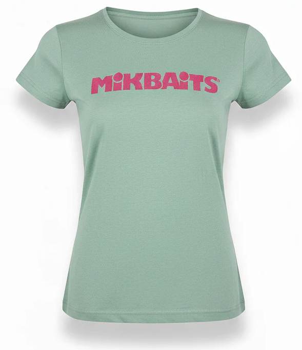 E-shop Mikbaits tričko ladies team sage green - m