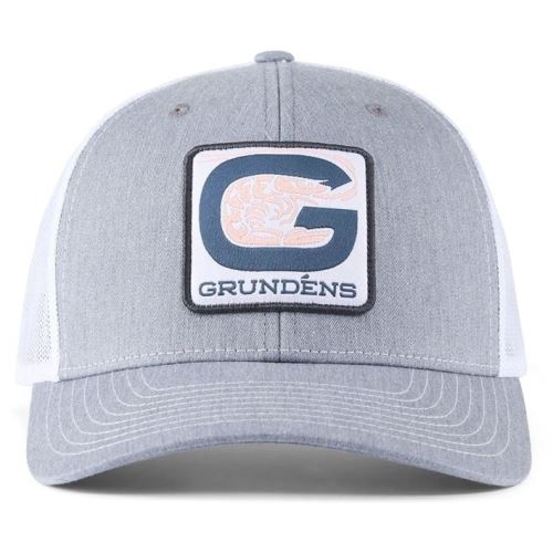 Grundéns Šiltovka G-Shrimp Trucker Heather Grey