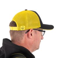 Black Cat Šiltovka Black and Yellow Trucker Cap (1)