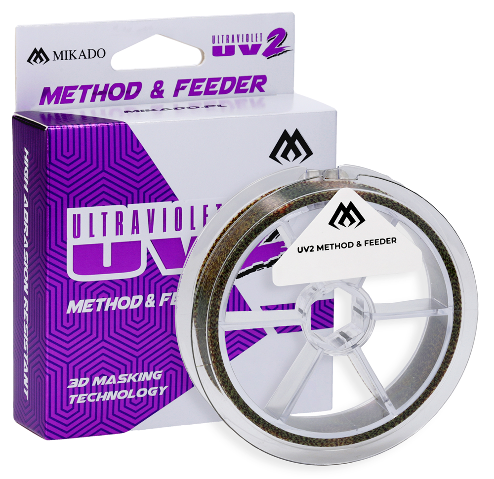 E-shop Mikado vlasec ultraviolet ii method&feeder 150 m - 0,14 mm 4,95 kg