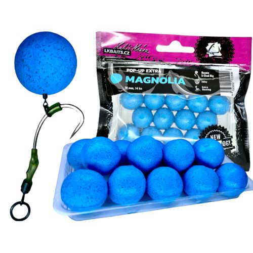 LK Baits Plávajúce Boilie Pop-Up Extra Magnolia Limitovaná Edícia