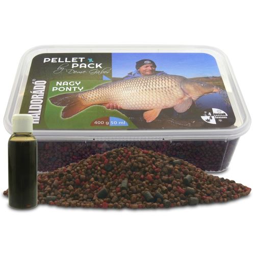 Haldorado Pelety Pellet Pack By Döme Gábor 400 g + 50 ml Aróma