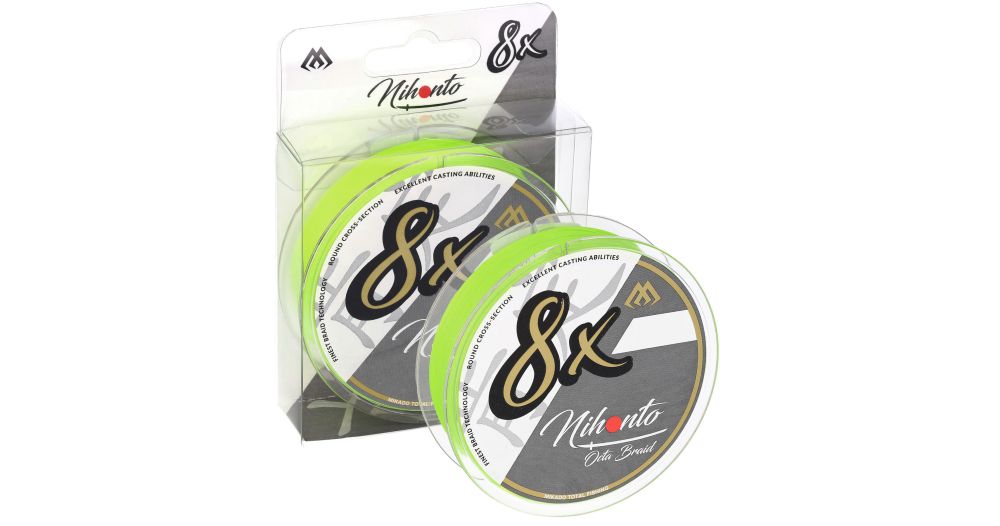 Mikado pletená šnúra nihonto octa braid fluo 300 m - 0,10 mm 7,75 kg