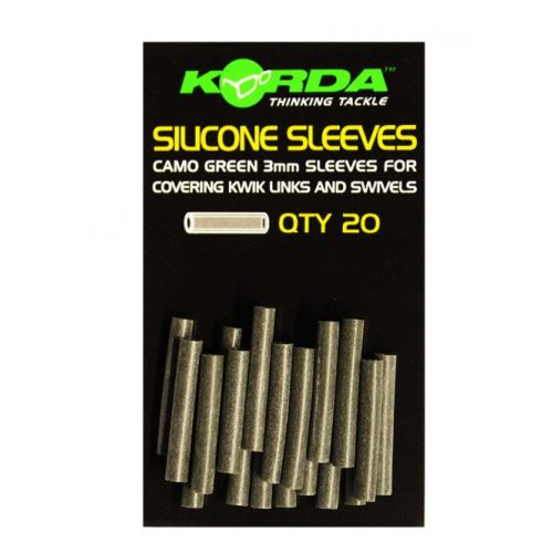 Korda Silikonový Prevlek Silicone Sleeves Weedy Green 20 ks