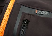 Fox Bunda Softshell Jacket Black/Orange (1)