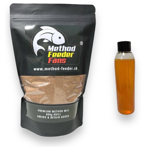 Method Feeder Fans Premium Method Mix Set 600 g + 200 ml Booster