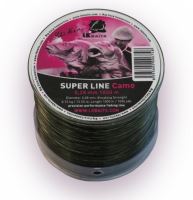 LK Baits Vlasec Super Line Camo-Priemer 0,24 mm / Nosnosť 4,88 kg / Návin 1000 m
