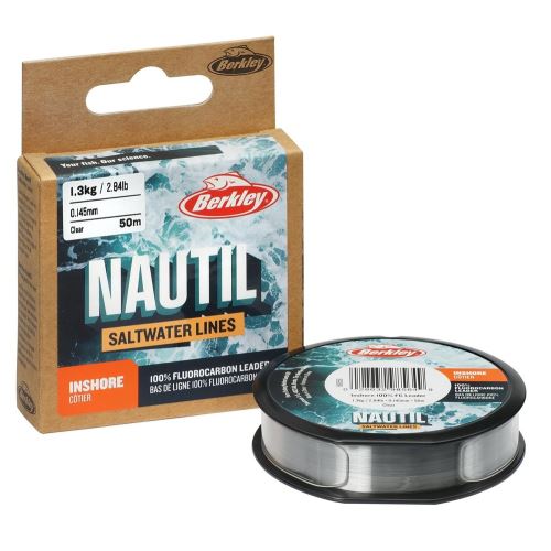 Berkley Fluorocarbon Nautil Inshore Fluorocarbon Clear 50 m