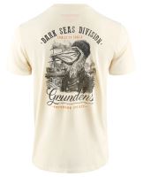 Grundéns Tričko Dark Seas X Grundens Portsmith SS T-Shirt Natural - XL