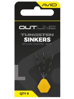 Avid Carp Zarážky Outline Tungsten Sinkers (1)