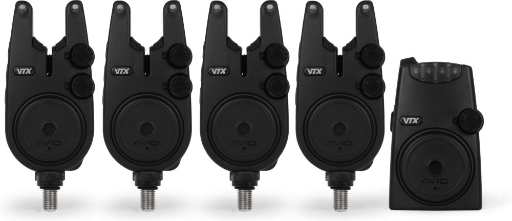 Avid carp sada signalizátorov vtx bait alarm set 4+1