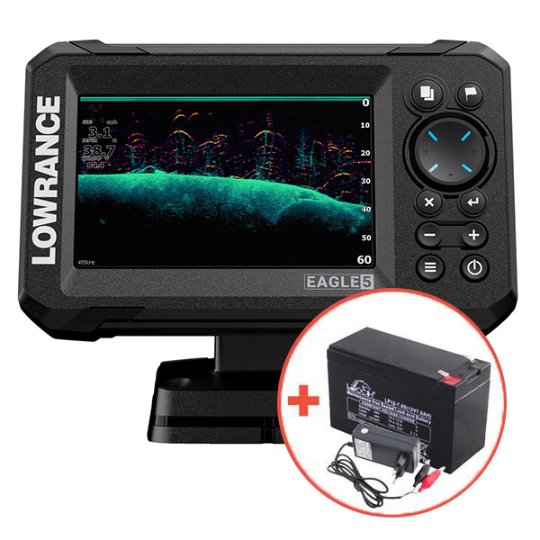 E-shop Lowrance echolot eagle 5 so sondou 83/200 hdi