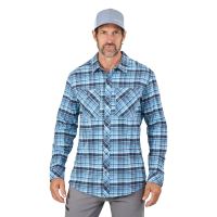 Grundéns Košele Dungeness Seawool Flannel Shirt Grass (3)
