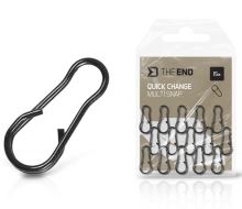Delphin Rýchlovýmenný Klip TheEND Multi Snap 15 ks