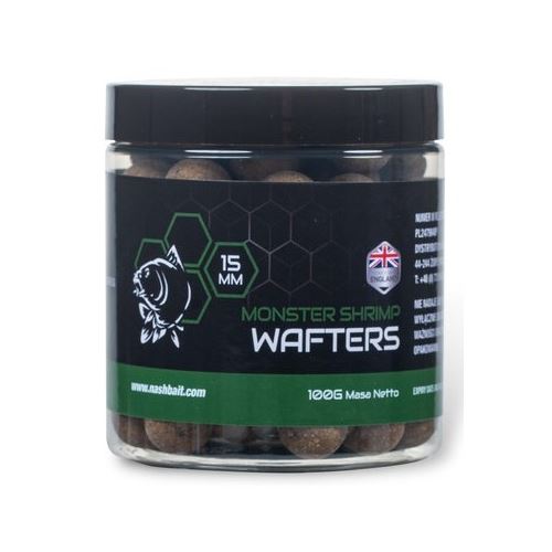 Nash Vyvážené Boilie Wafters Monster Shrimp