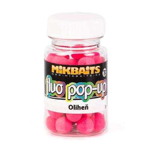 Mikbaits Mini Plávajúce Boilie Fluoro 60 ml 10 mm