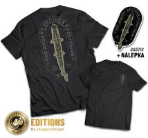 4ANGLERSDESIGN Tričko One Moment Decides Everything