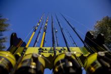 Black Cat Splietaná Šnúra Zeus Line G2 Žltá 250 m (10)