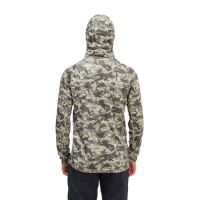 Grundéns Funkčná UV Mikina Solstrale Hoody Refraction Camo Green (3)