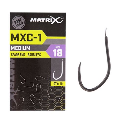 Matrix Háčiky MXC-1 Barbless Spade 10 ks