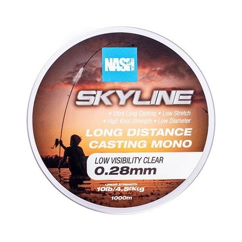 Nash Vlasec Skyline Mono Low Visibility Clear 1000 m