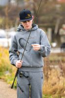 Savage Gear Tepláky Junior Joggers Grey Melange (9)