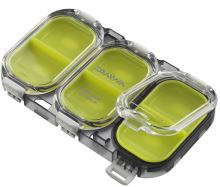 Daiwa Vodotesná Krabička Waterproof Sealed Unit Case 600 Zelená - 6 Priehradok (1)