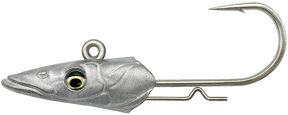 E-shop Savage gear jigová hlavička sandeel v2 jighead tail neutral 3 ks - 3/0 22 g