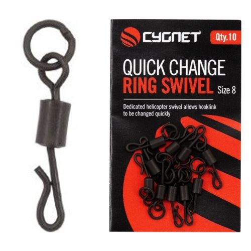 Cygnet Obratlík QC Ring Swivel Veľkosť 8