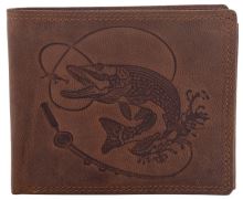 Mercucio Peňaženka Svetlohnedá Embos Šťuka S Údicou