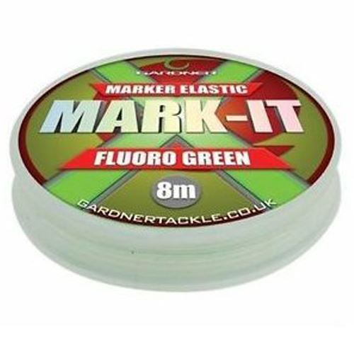 Gardner Guma Marker Elastic Fluoro Green 8 m