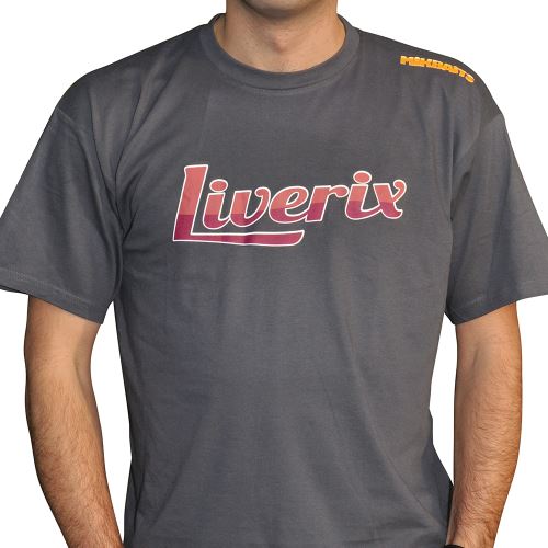 Mikbaits Pánské tričko LiveriX - šedé
