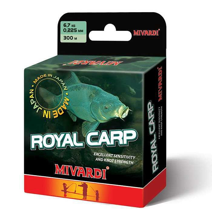 Mivardi vlasec royal carp brown 5000 m-priemer 0,255 mm / nosnosť 8,3 kg