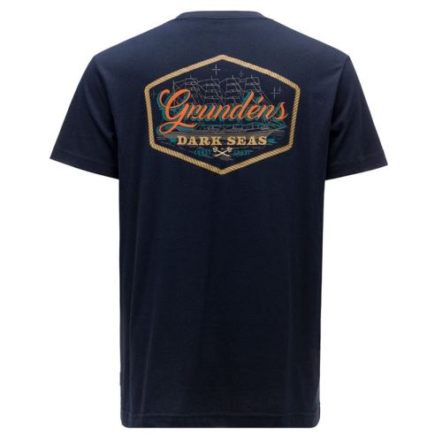 Grundéns Tričko Support Guides SS T-Shirt Dark Navy