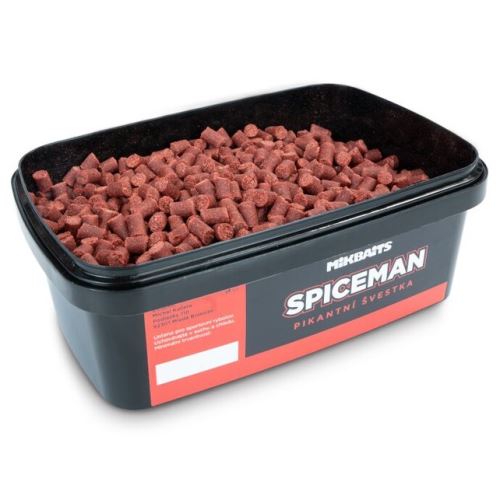 Mikbaits Spiceman Pelety Pikantná Slivka 700 g 6 mm