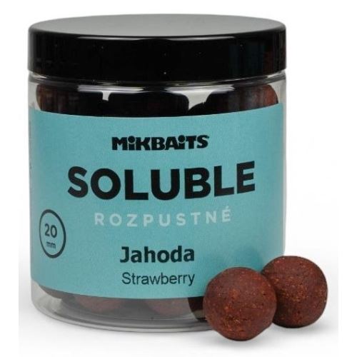 Mikbaits Rozpustné Boilie Soluble Jahoda 250 ml