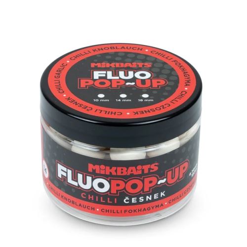 Mikbaits Plávajúce Boilie Fluo Krill 150 ml - 18 mm