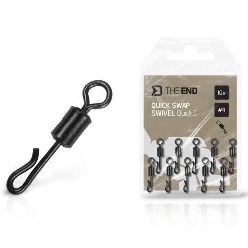 Delphin Rýchlovýmenný Obratlík TheEND QuickS #4 10 ks