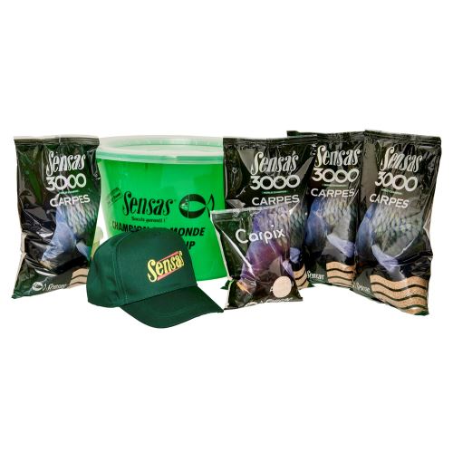 Sensas Akčné Vedro S Kŕmením 3000 Carpes (Kapor)