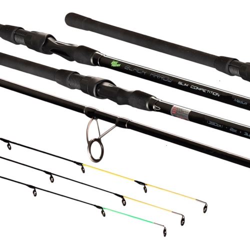 Sensas Prút Black Arrow Feeder Slim Competition 3,3 m M 40-80 g 2+3 Diely