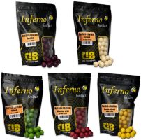 Carp Inferno Boilies Pre Rýchle Chytanie 250 g 16 mm Banán Oliheň (1)