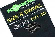 Korda Obratlík Swivel 8 20 ks (1)