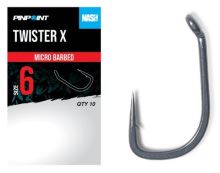 Nash Háčiky Twister X Micro Barbed 10 ks - Veľkosť 4