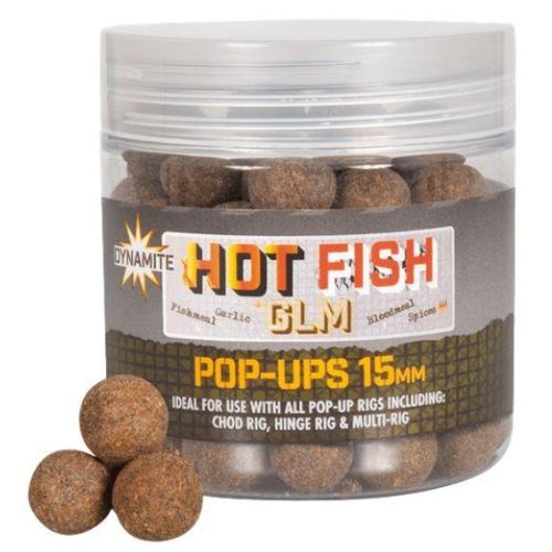Dynamite Baits Pop Ups Hot Fish GLM 15 mm